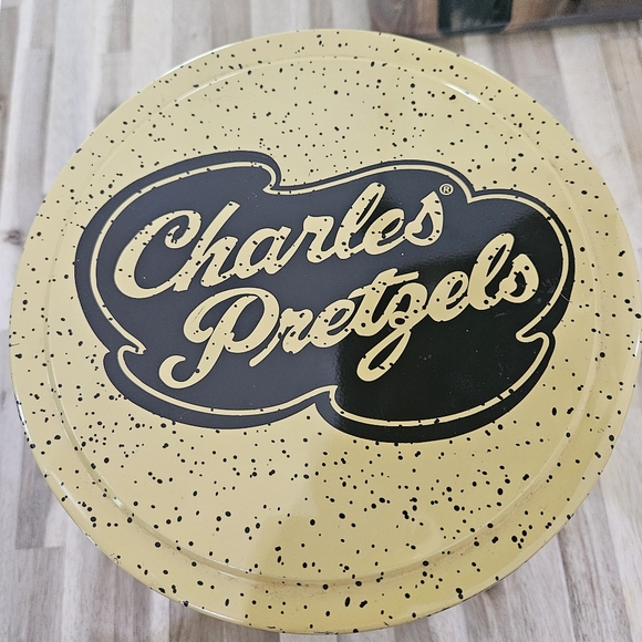 Vintage Charles Pretzels Can (empty) - Picture 5 of 7